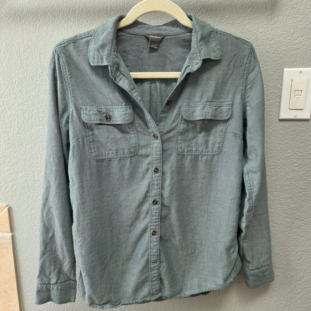 Eddie Bauer Women's Firelight Flannel Shirt - Small